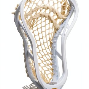STX Hyper Power Strung Lacrosse Head White Plastic-0