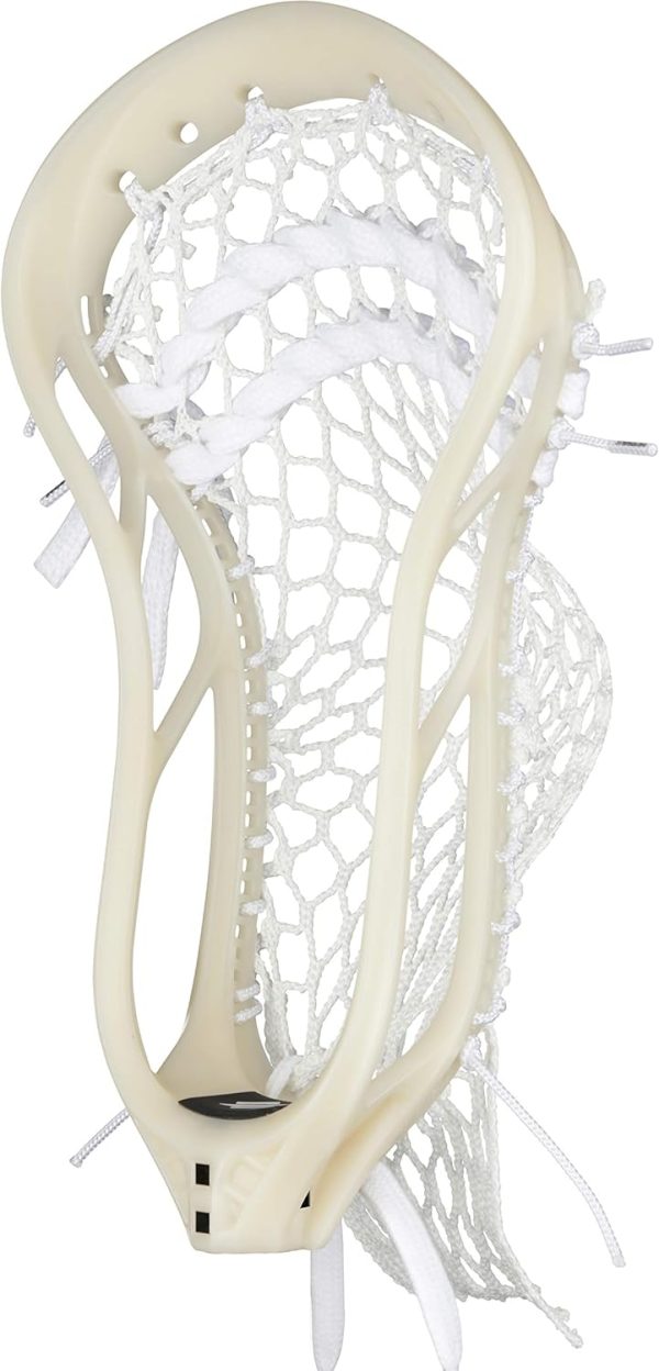 StringKing Men's Lacrosse Head Stiff Faceoff Raw White-1