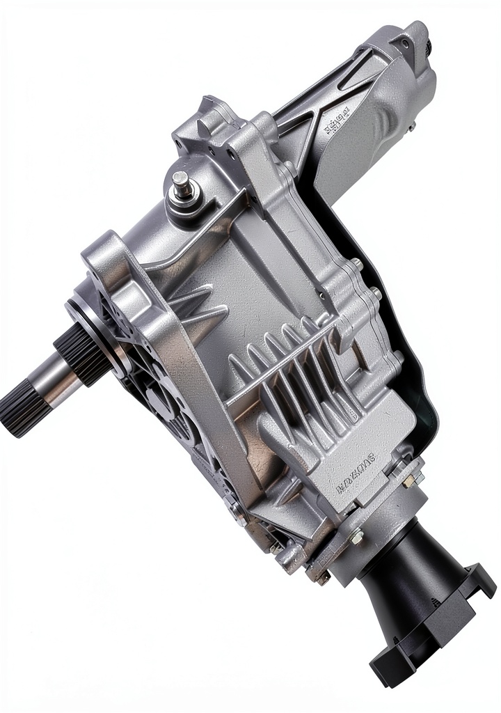 Installing AINTIER Transfer Case Assembly for Chevrolet Equinox on a garage workbench