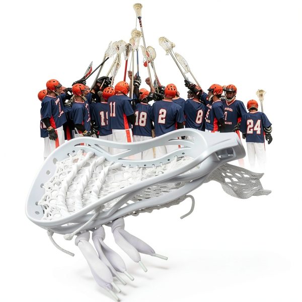 Lacrosse Head by Shenruifa Men's Strung Lacrosse Stick Heads-2