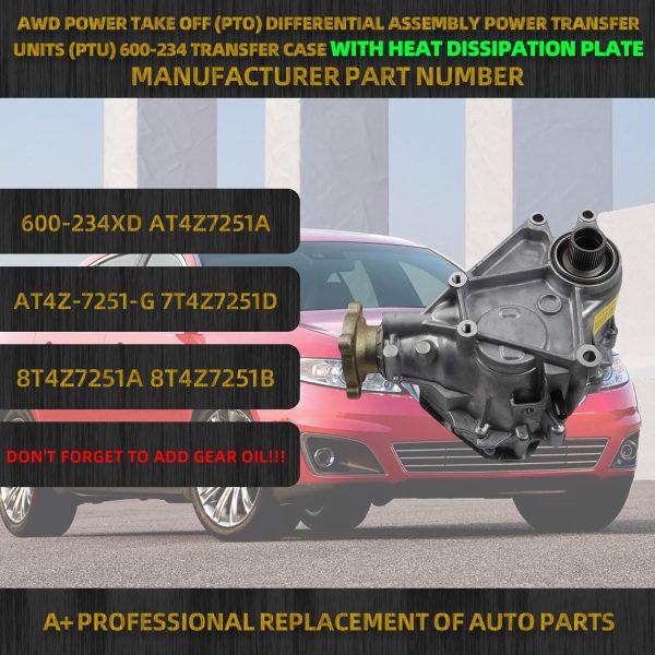 Dasbecan Transfer Case Differential Unit Ford Edge V6 213-1
