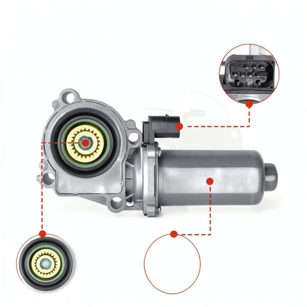 Orceed Transfer Case Shift Motor for X3 X5 2003-2011-4