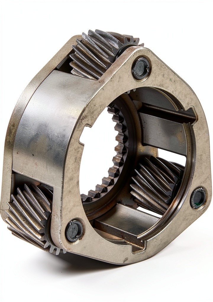 Installing Gm Genuine Parts Transfer Case Carrier Machined on a wooden workbench