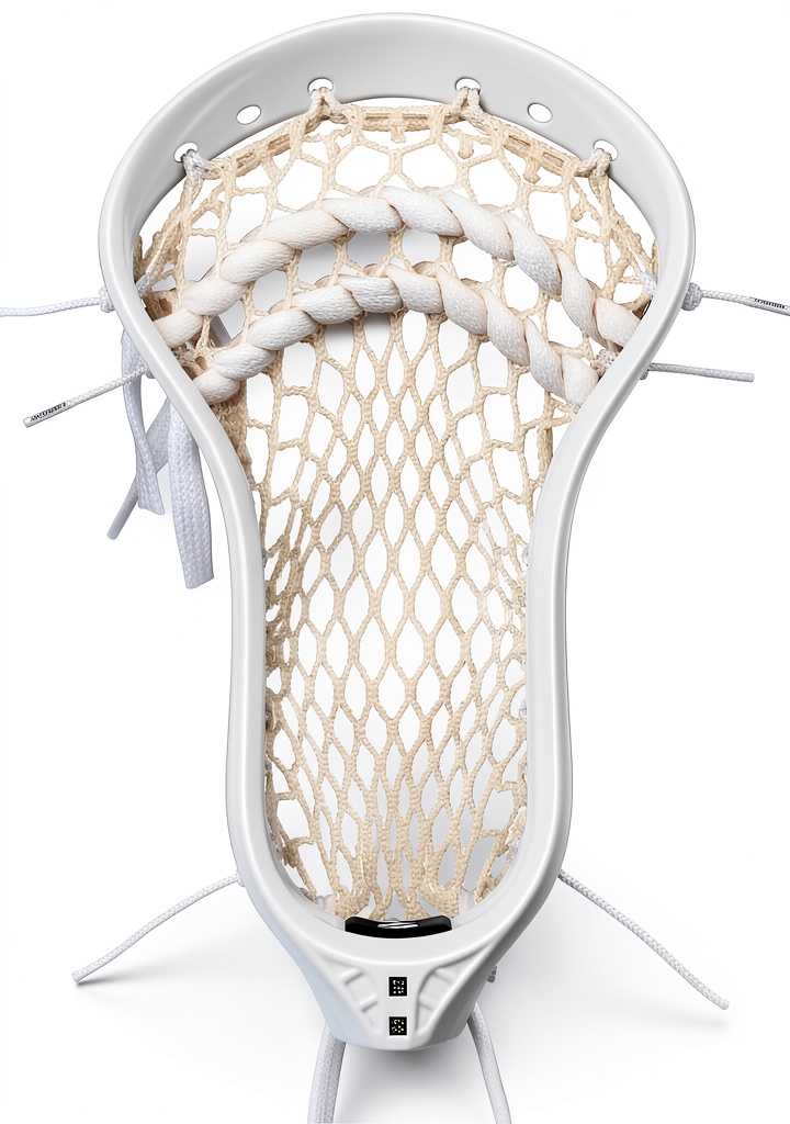 Player using StringKing Mark 2F Stiff lacrosse head in a game setting