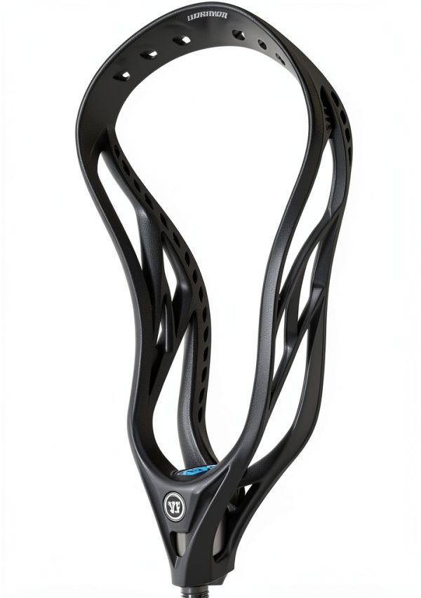 Lacrosse Unlimited Warrior Evo QX-O Lacrosse Head - Black-1