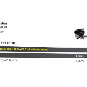 Toyota Tacoma 4.0L V6 Transfer Case Motor by Marketplace-0
