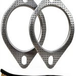 3in 2-Bolt Exhaust Flange Gasket Strongthium-0
