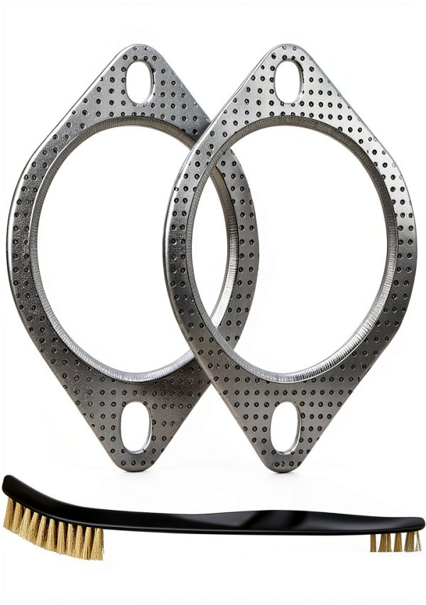 3in 2-Bolt Exhaust Flange Gasket Strongthium-0