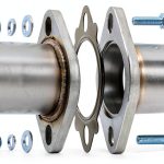 Exhaust Flange Repair Piping Kit by PTEROSAUR Universal Fit-0