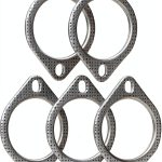 Dsnaduo Exhaust Flange Gaskets 5PCS 3 Inch 78mm-0