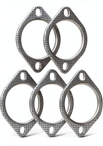 Dsnaduo Exhaust Flange Gaskets 5PCS 3 Inch 78mm-0