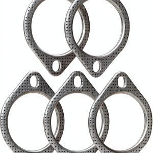 Dsnaduo Exhaust Flange Gaskets 5PCS 3 Inch 78mm-0