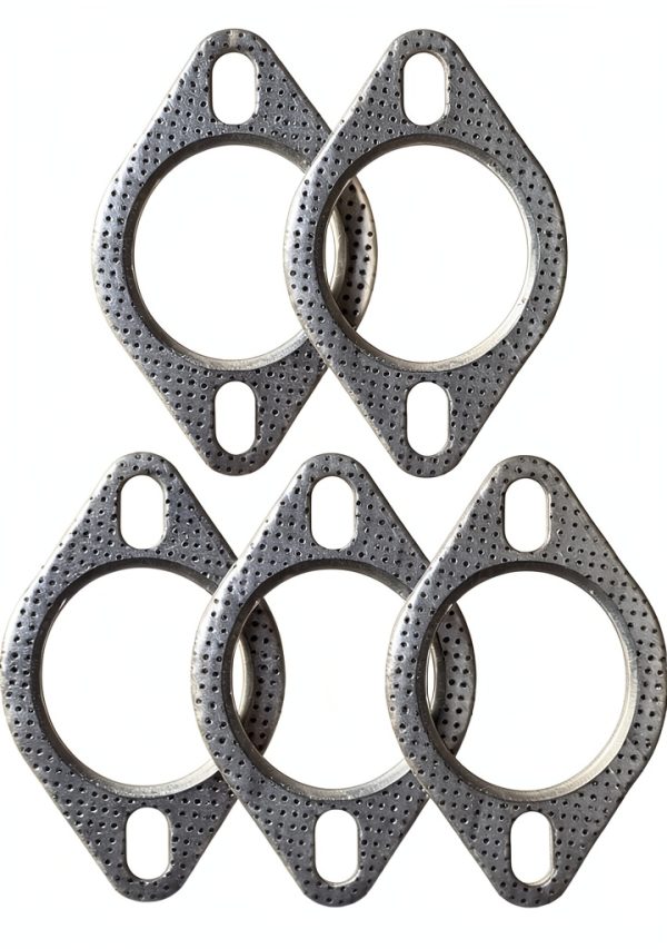 Exhaust Gasket Dsnaduo 2.5 Inch Durable Automotive-0