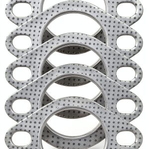 AIB2C Aftermarket Exhaust Flange Gasket Universal Fitment-0