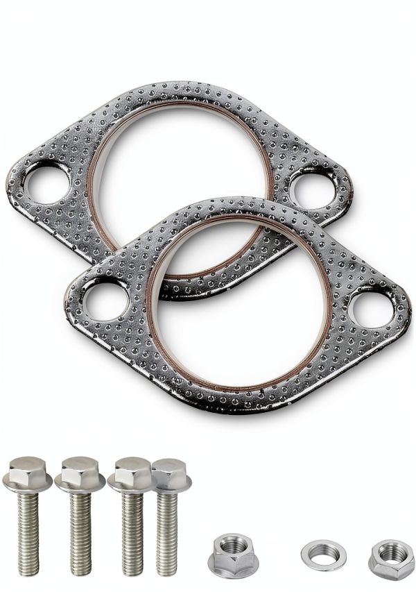 Ongfuwu Car Exhaust Gasket Stainless Graphite-0