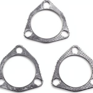 Exhaust Flange Gasket YAMAKATO 2.5" I.D. Three-Bolt Stainless Steel-0