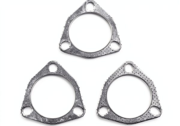 Exhaust Flange Gasket YAMAKATO 2.5" I.D. Three-Bolt Stainless Steel-0