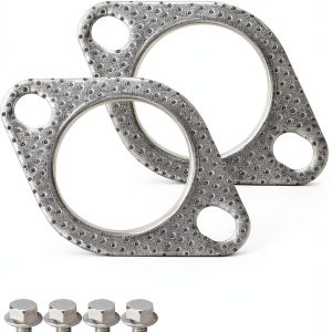 Exhaust Flange Gasket UBOG 1962PQGFLDP001 2in & 2.5in Machined Metal-0