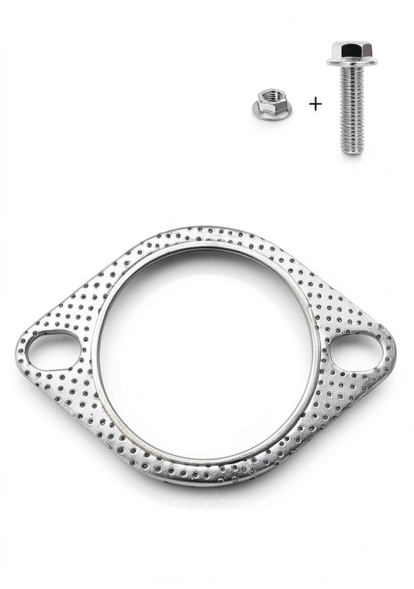 Exhaust Gasket IHOTDER 2.5 Inch Automotive Replacement Flange Gasket-1
