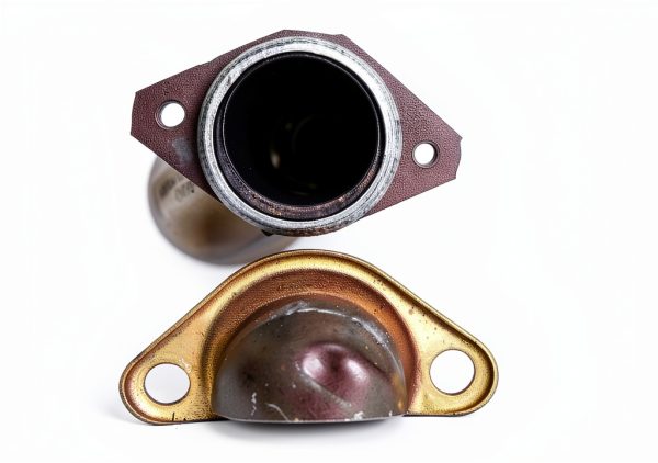 FSTURIOS Exhaust Gasket Muffler Ring 65mm 2pcs Heat Resistant Graphite-3