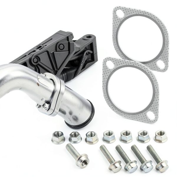 Tioollev Exhaust Gasket 2214PQDP001 Brushed Metal 2‑3 Inch Replacement-0