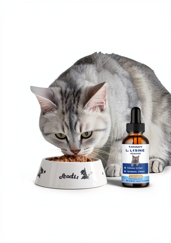 L-Lysine Supplement for Cats Bomei Immune Support 60ML Chicken Flavor-3