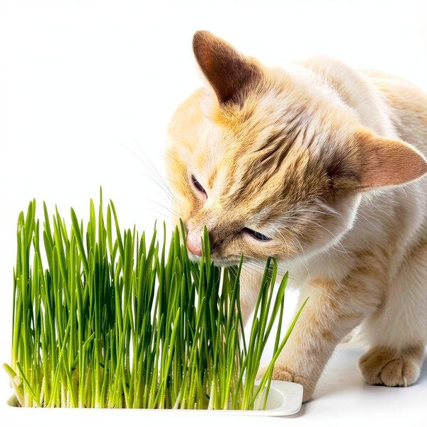 Cat Grass Miracle Care Kit for Indoor Cats 5.25oz Hairball Control-4