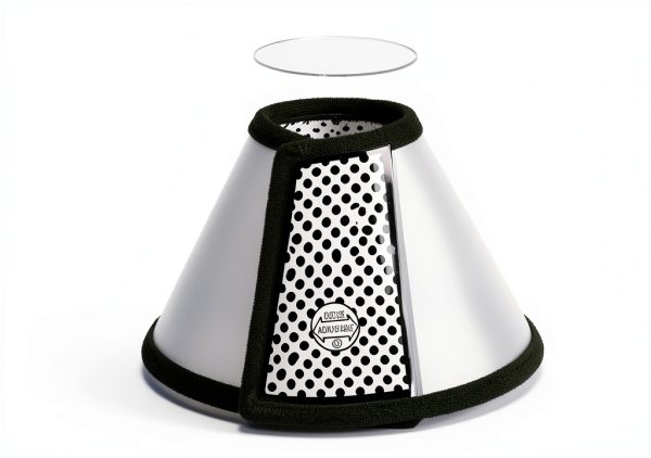 Adjustable Recovery Pet Cone Depets Plastic & Sponge Small/Medium-3