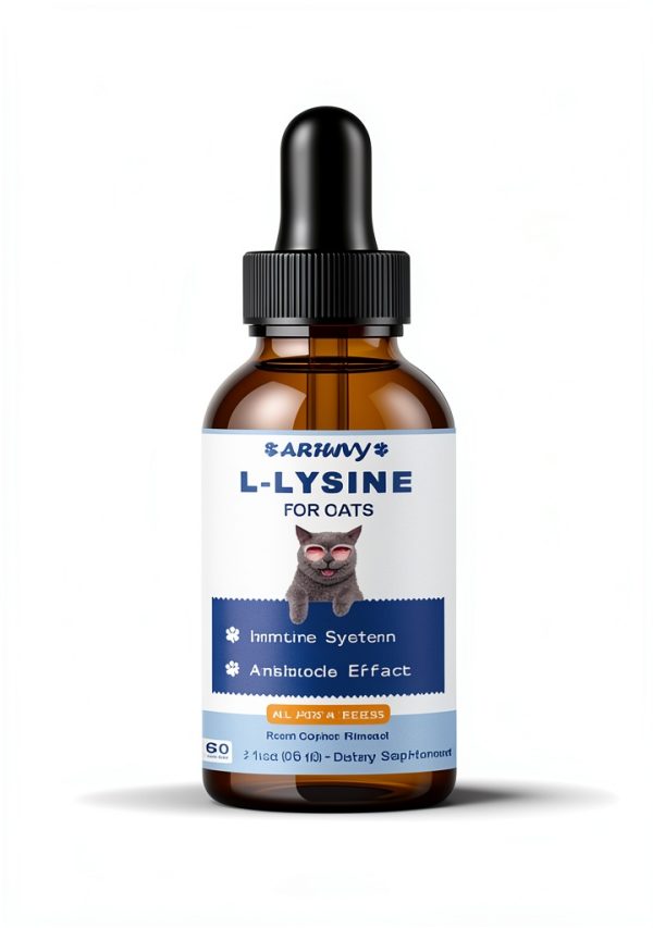 L-Lysine Supplement for Cats Bomei Immune Support 60ML Chicken Flavor-4