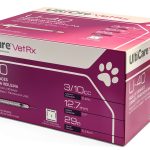 UltiCare VetRx U-40 3/10cc Insulin Syringes Half Unit Markings 100-0