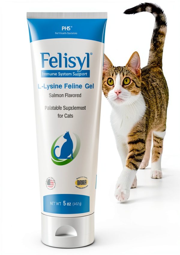 L-Lysine Gel for Cats – Pet Health Solutions Immune Support 5oz-0