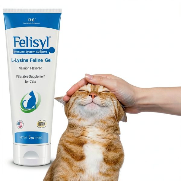 L-Lysine Gel for Cats – Pet Health Solutions Immune Support 5oz-2