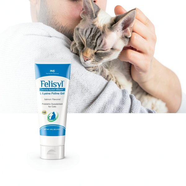 L-Lysine Gel for Cats – Pet Health Solutions Immune Support 5oz-3