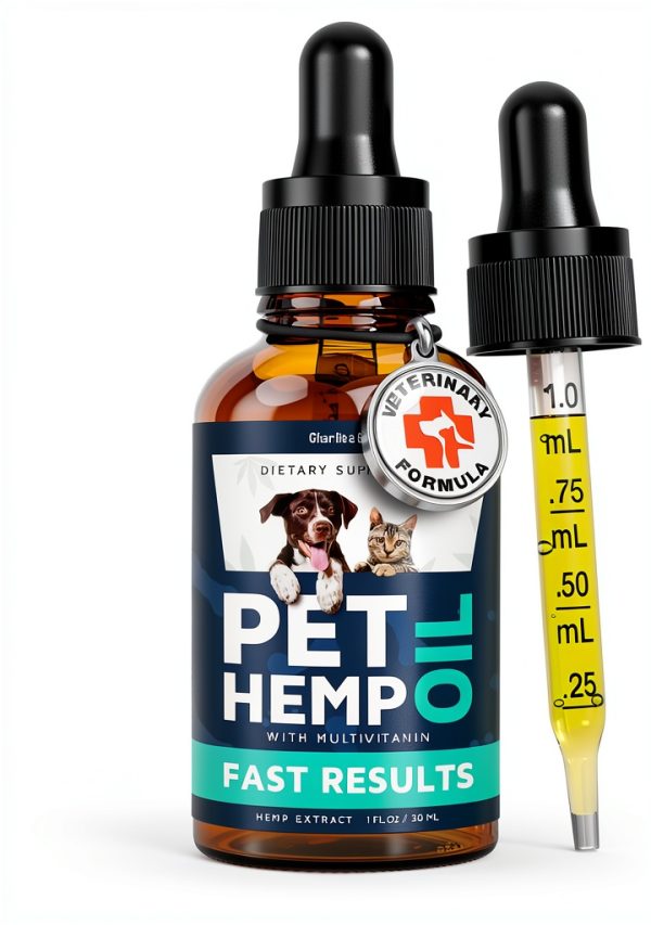 Hemp Oil for Dogs & Cats by Charlie & Buddy – Anxiety & Pain Relief-0