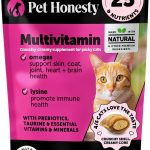 Cat Multivitamin Chews Chicken 90ct Pet Honesty Immune Skin-0