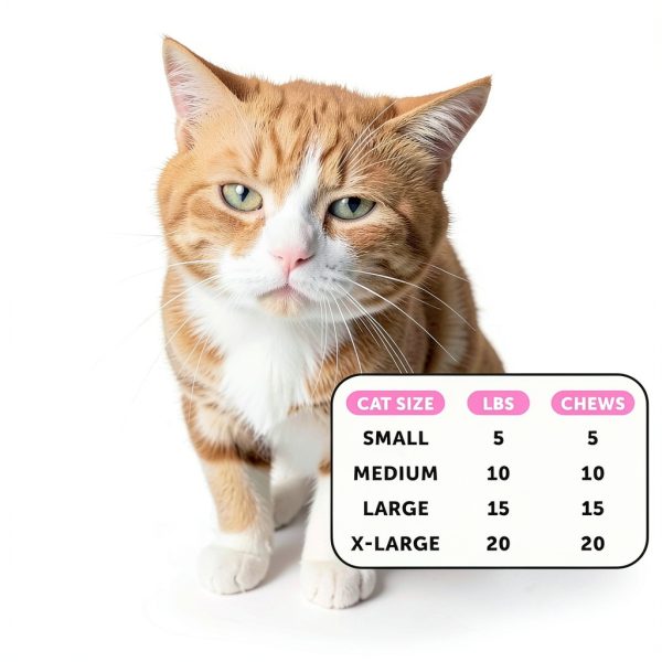 Cat Multivitamin Chews Chicken 90ct Pet Honesty Immune Skin-7