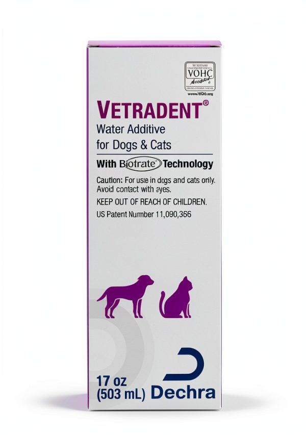 Vetradent Water Additive 17 oz Dental Care for Cats and Dogs-0