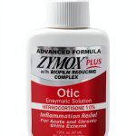 Zymox Otic Plus Ear Solution for Dogs & Cats 1% Hydrocortisone 1.25oz-0