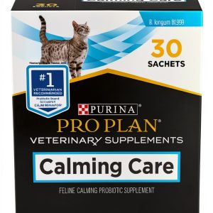 Purina Pro Plan Calming Care Cat Supplements - 30 Probiotic Relief-0