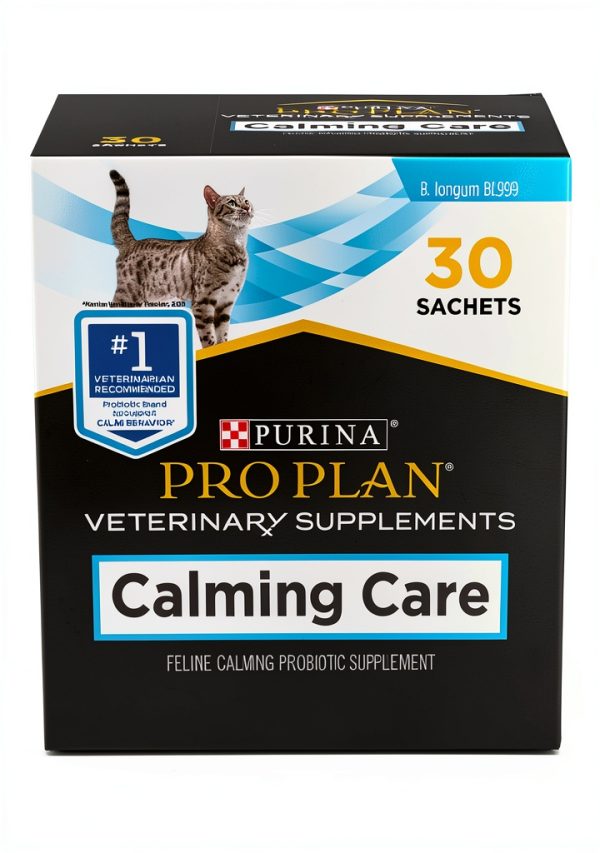 Purina Pro Plan Calming Care Cat Supplements - 30 Probiotic Relief-0
