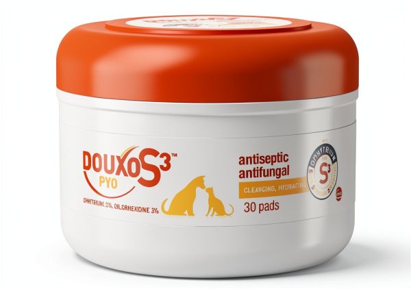 Douxo S3 Pyo Pads Antiseptic Dogs and Cats 3% Chlorhexidine Ophytrium-0