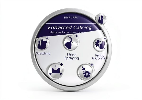 FELIWAY® Optimum 30 Day Cat Calming Plug In Pheromone Diffuser Starter Kit, 48ml - Helps Reduce Common Signs of Stress in Cats & Kittens, Enhanced Calming-3